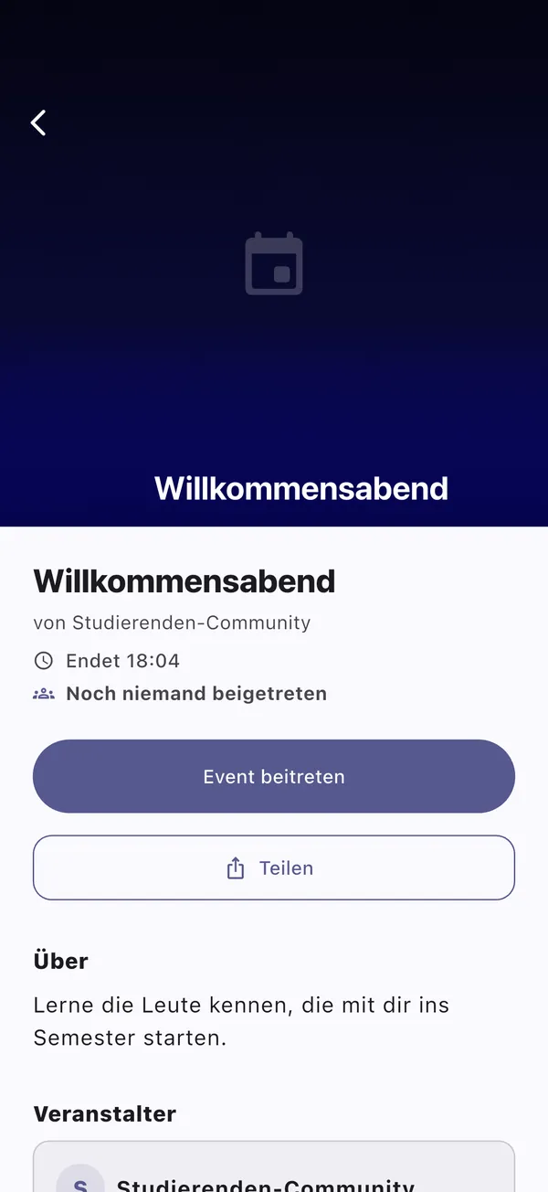 Event-Modus